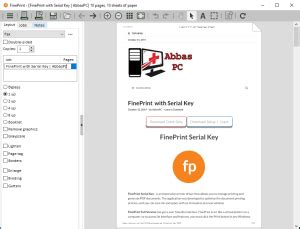 FinePrint 10.36 Serial Key Full Crack Free Download